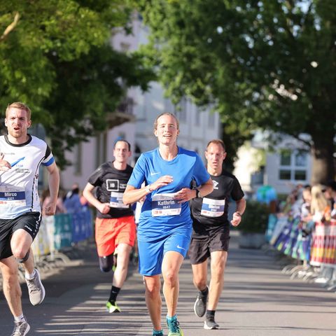 schnelle Läufer beim Firmenlauf Bad Kreuznach